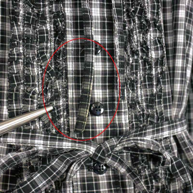 PINK HOUSE ピンクハウス ギンガムチェック シャツワンピース