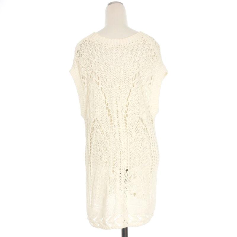 Mame Kurogouchi』マメクロゴウチ (1) Vネック ニットベスト