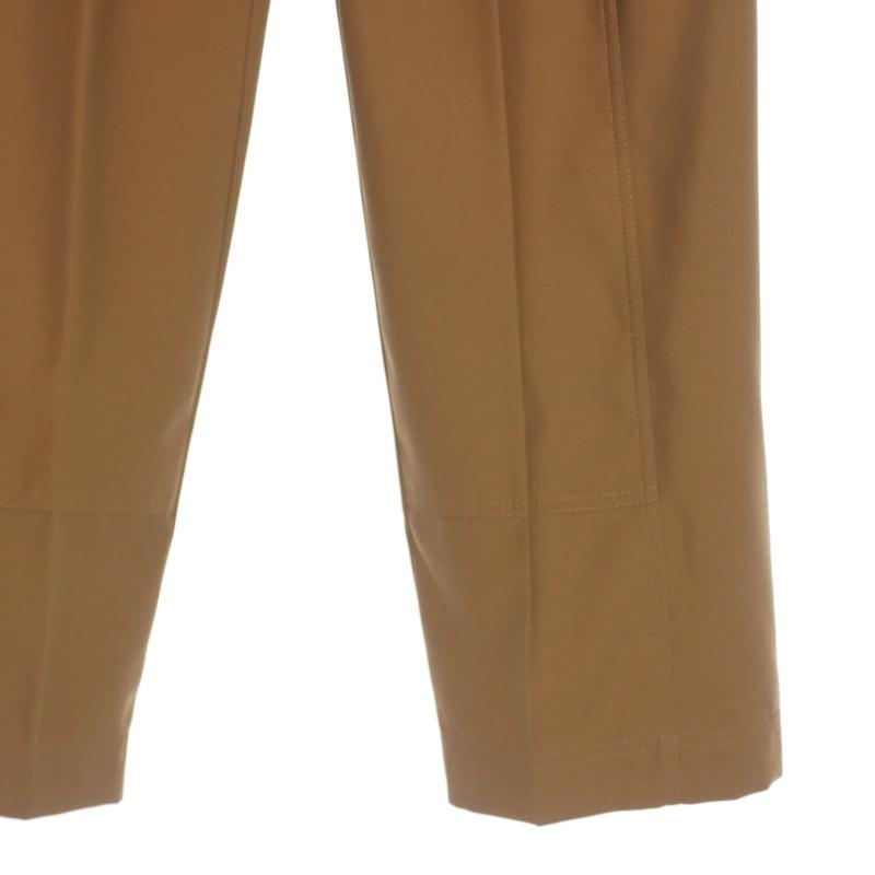 LOUIS VUITTON(ルイヴィトン)ウールセンタープレストラウザー　パンツ LOUIS VUITTON ルイヴィトン ターコイズ装飾テーラードワーク