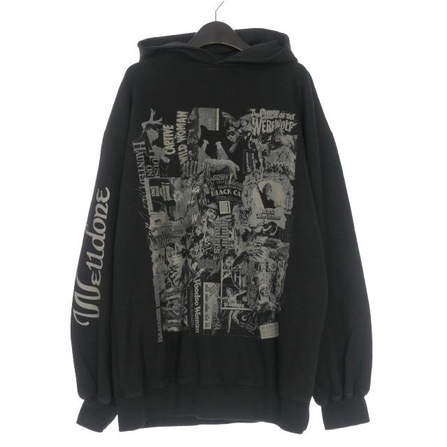 ウェルダン WE11DONE 22AW Horror Collage Hoodie ホラーコラージュ 