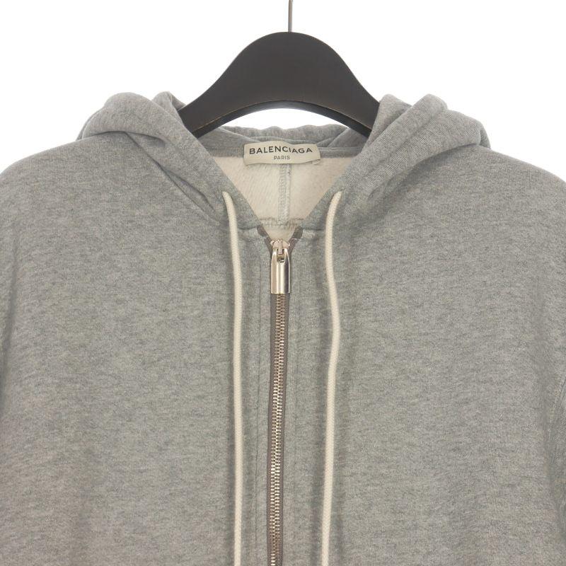BALENCIAGA（バレンシアガ） バックロゴ ジップアップパーカー