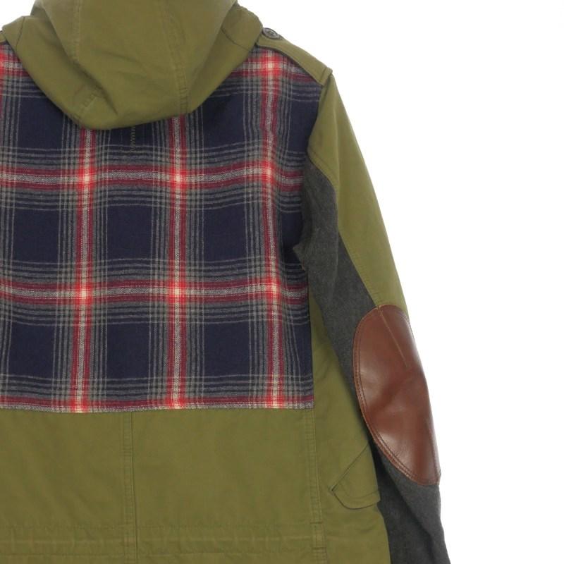 JUNYA WATANABE MAN ノルディック柄ニット モッズコート XS JUNYA WATANABE MAN（ジュンヤワタナベマン）の「ノルディック柄