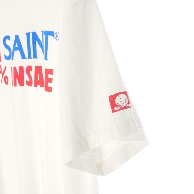 未使用品 セントマイケル SAINTMICHAEL 25SS INSANE_SS TEE プリントT