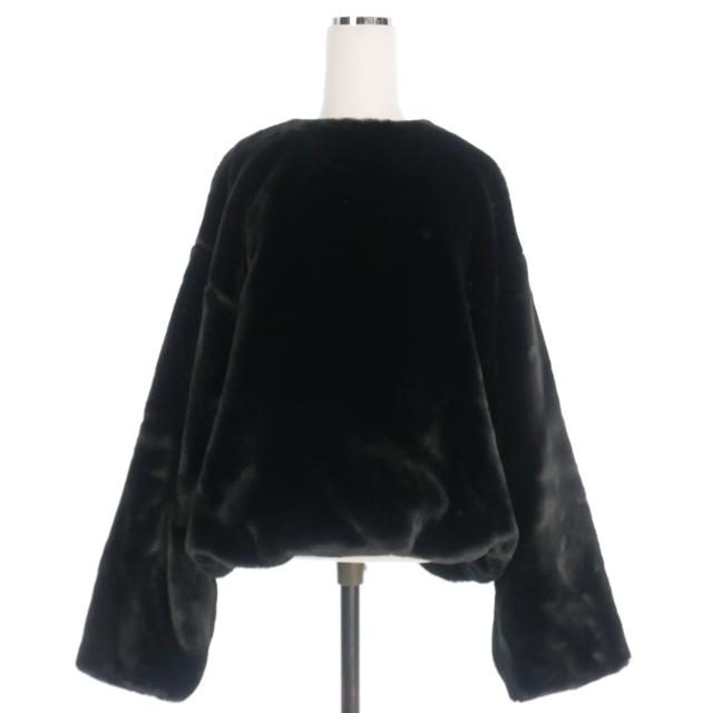 ドリスヴァンノッテン DRIES VAN NOTEN フェイクファー プルオーバー