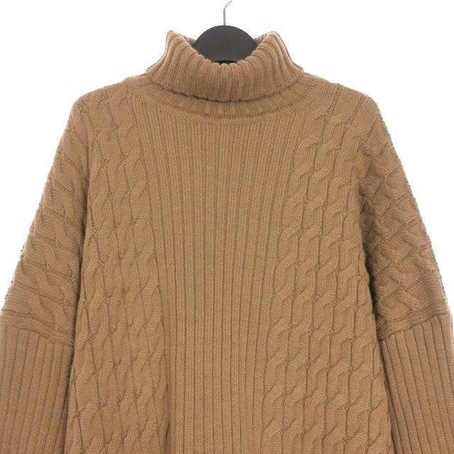 ヴェトモン VETEMENT ハイネック フリンジ オーバーサイズニット