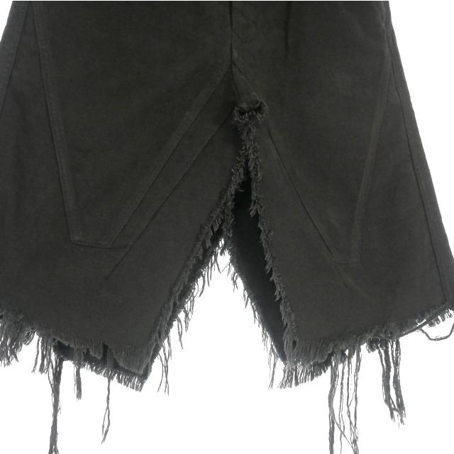 リックオウエンス Rick Owens 23AW PORTERVILLE SILVERED SKIRT