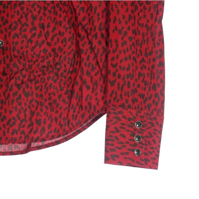 Saint Laurent サンローラン　ベビーキャット 赤黒シャツ Saint Laurent サンローラン ベビーキャット 赤黒シャツ 13A/W エディ