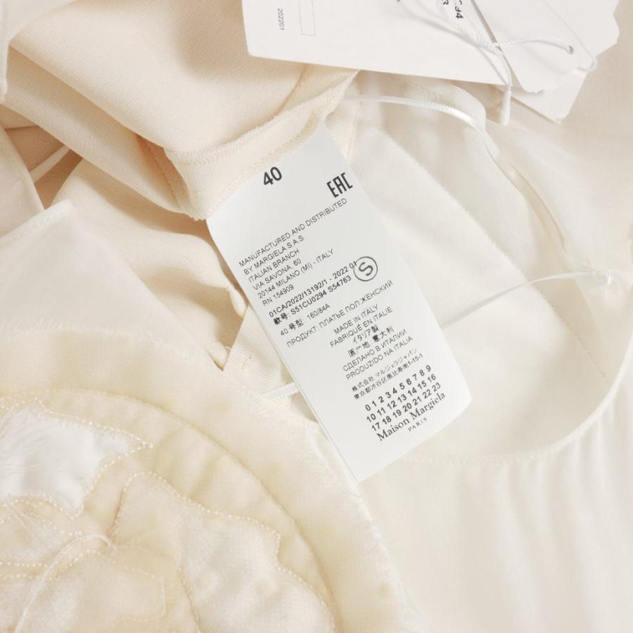 メゾンマルジェラ Maison Margiela 22SS 刺繍 ノースリーブロング