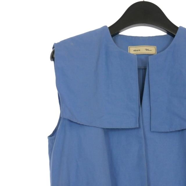 ebure 23AW ポロウールツイルノースリーブワンピース ロンハーマン ロンハーマン Ron Herman × ebure Botanical Cotton Linen Dress