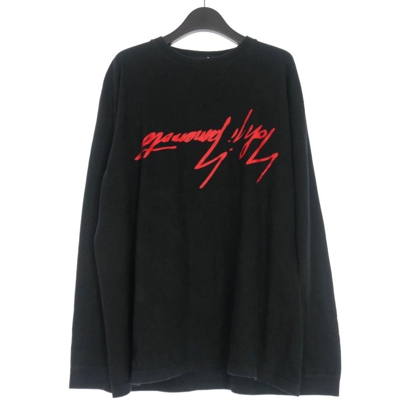 グラウンドワイ ヨウジヤマモト GroundY BIG 逆さYY LS Tシャツ