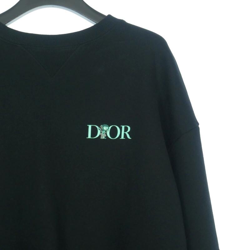 ディオール Dior JARDIN バック刺繍トレーナー スウェット 長袖