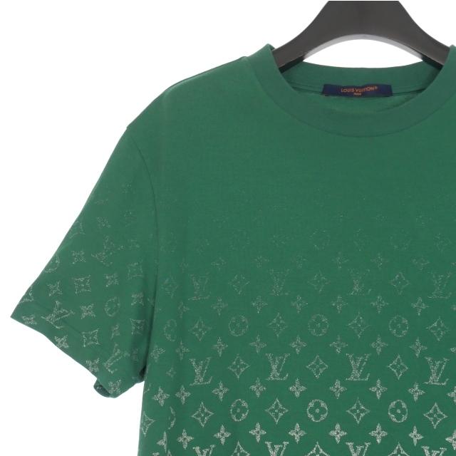 新品　LOUIS VUITTON グラディエント　モノグラム　半袖Tシャツ モノグラムグラディエント Tシャツ クルーネック 半袖 コットン