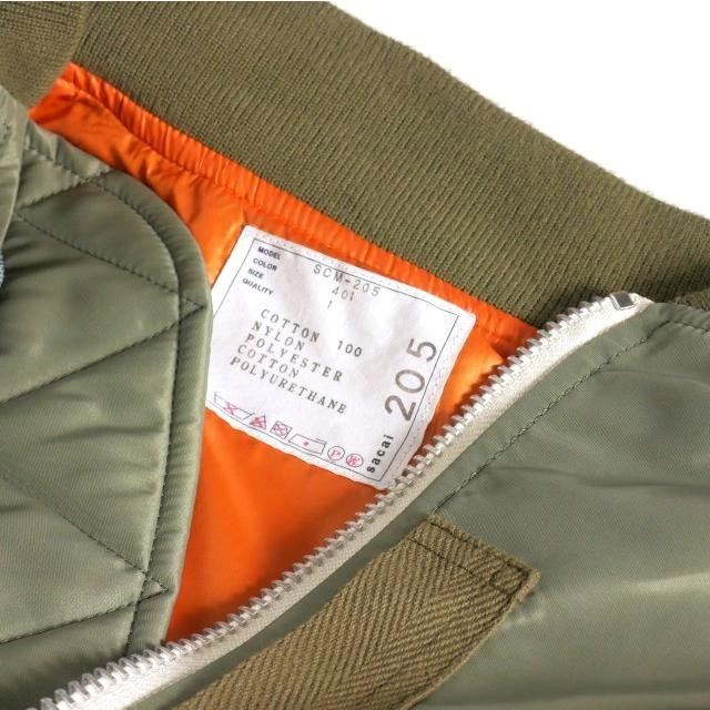 サカイ sacai 25SS Denim x Nylon Twill Jacket ドッキング