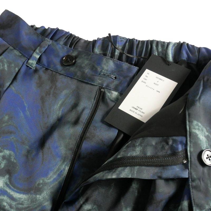 未使用品 ユハ JUHA 25SS ABSTRACT WIDE EASY PANTS ワイド イージー 