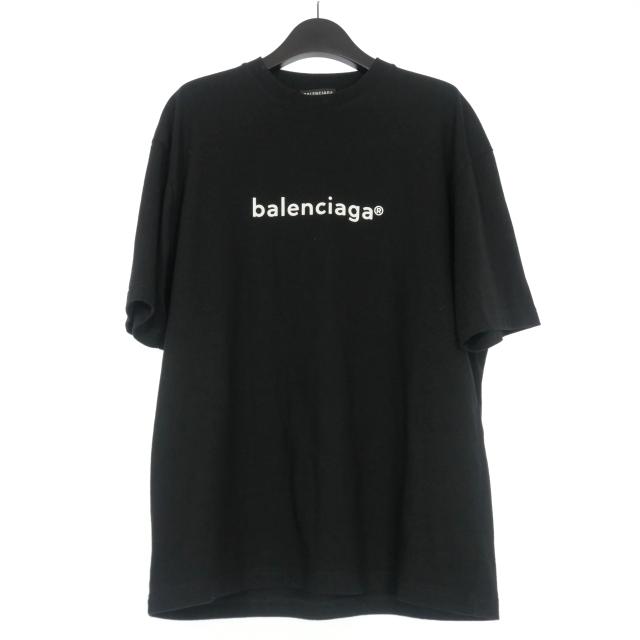BALENCIAGA ロゴ Tシャツ XS 黒