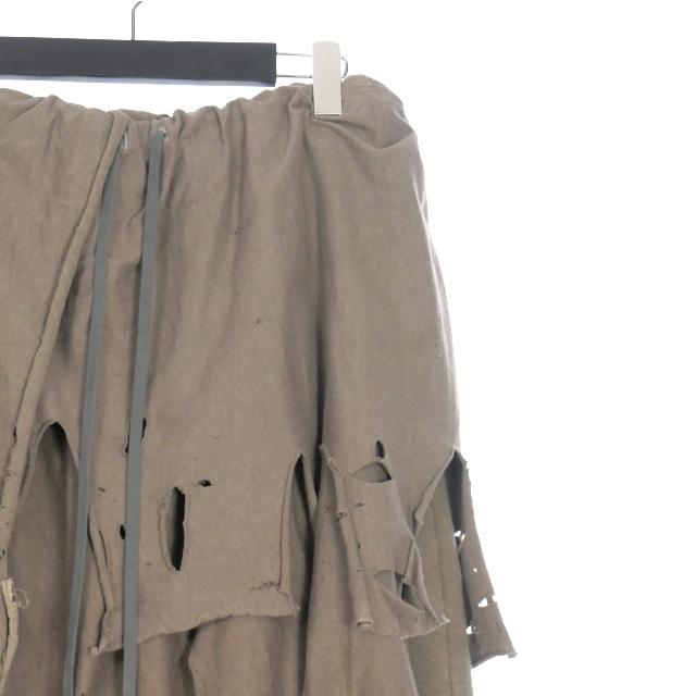 未使用品 ダブレット doublet 25AW PHANTOM FRAYED SWEATPANTS