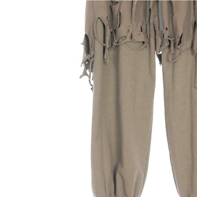 未使用品 ダブレット doublet 25AW PHANTOM FRAYED SWEATPANTS