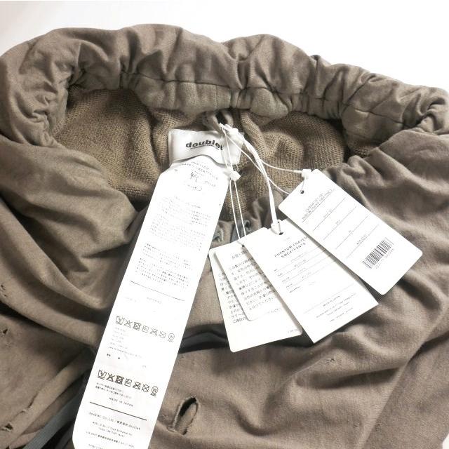 未使用品 ダブレット doublet 25AW PHANTOM FRAYED SWEATPANTS