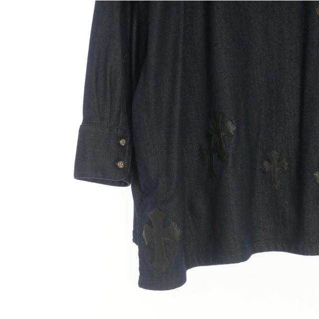 クロムハーツ CHROME HEARTS Mahal Kita Denim Shirt セメタリー
