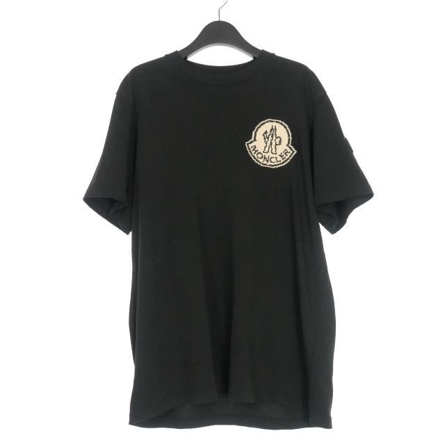 MONCLER モンクレール 24SS ピクセルロゴ クルーネックTシャツ