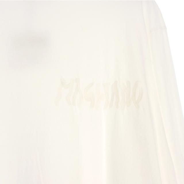 【中古】未使用品 マリアーノ MAGLIANO TWISTED LUPETTO ロゴ刺繍 ハイネックTシャツ カットソー 長袖 S ホワイト 白 O58008433 メンズ 未使用品 マリアーノ MAGLIANO TWISTED LUPETTO ロゴ刺繍 ハイネックT