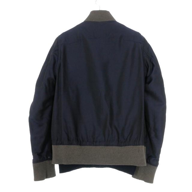 08sircus ゼロエイトサーカス リバーシブルMA-1ジャケット ブルゾン