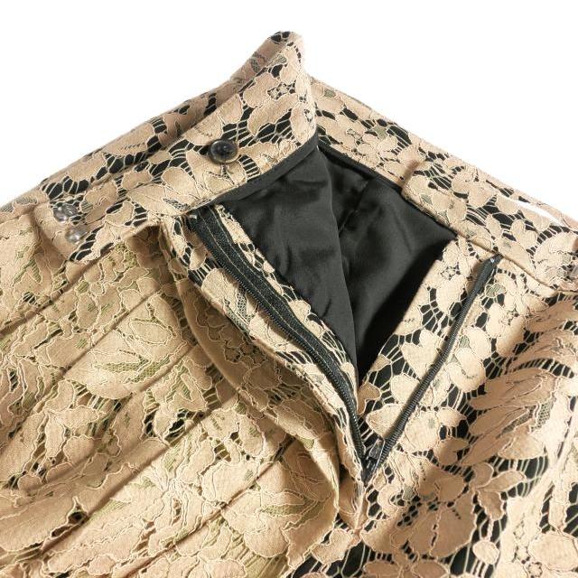 エムエスジーエム MSGM レース ワイドパンツ スラックス 42 ピンク