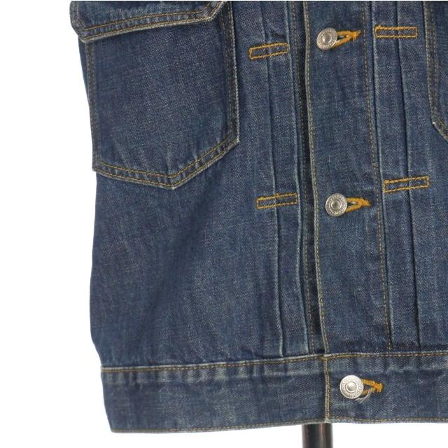 soduk スドーク　ジャケット　ベスト　ジレ スドーク soduk ribon denim vest 肩リボン デニムベスト ジレ