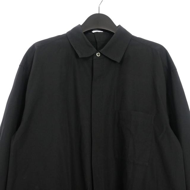 シュタイン ssstein 24SS オーバーサイズ バックボタンシャツ 長袖 S