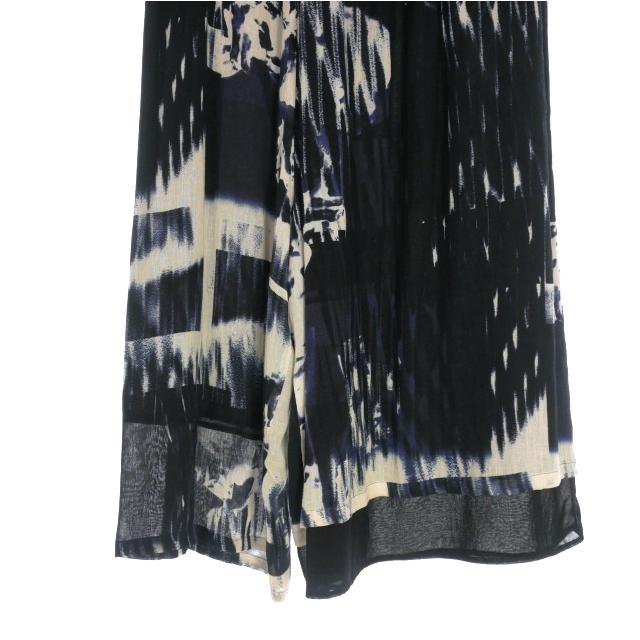 【未使用】Y's　ワイズ　ヨウジヤマモト　総柄　サルエルパンツ　ワイドパンツ Y's（ワイズ） ヨウジヤマモト 20SS 総柄 アシンメトリー サルエル