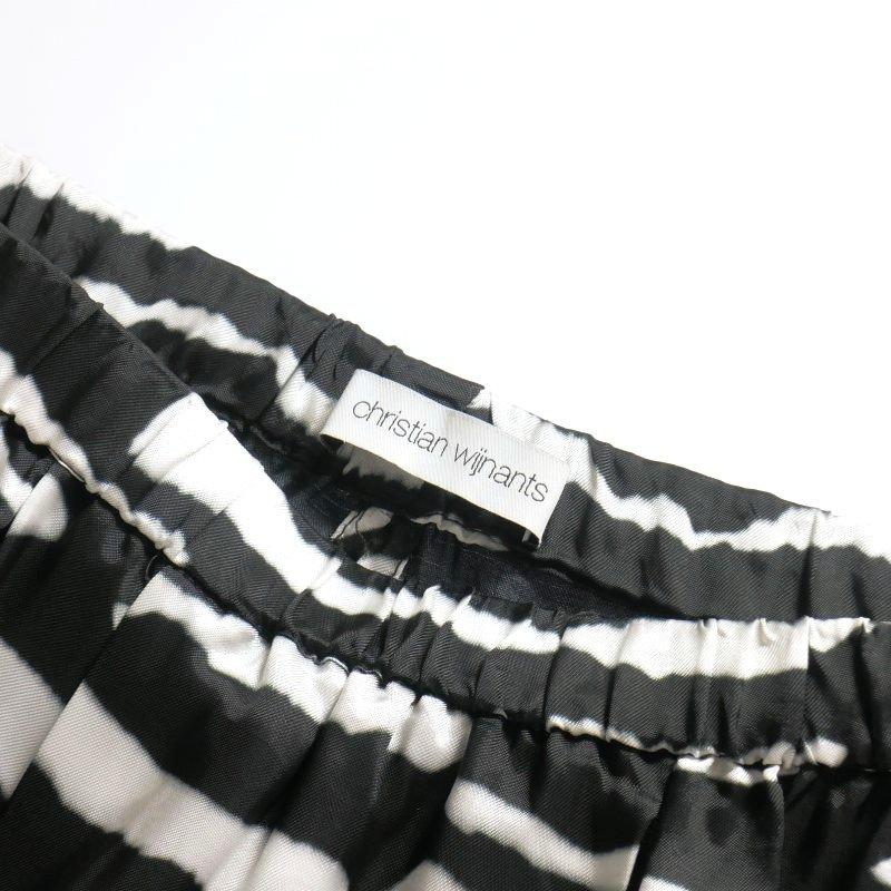 クリスチャン ワイナンツ christian wijnants ゼブラ柄 スリット入り