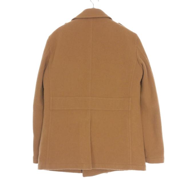 BLUE LABEL CRESTBRIDGE ベージュピーコート 38 ブルーレーベルクレストブリッジ BLUE LABEL CRESTBRIDGE Pコート
