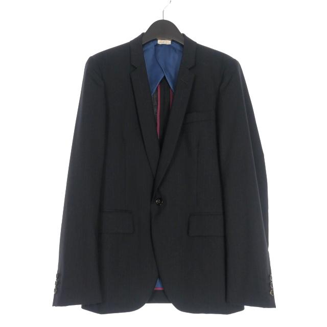 コムデギャルソンオムプリュスの ジャケット XS ネイビー 中古・古着通販】COMME des GARCONS HOMME PLUS (コムデギャルソンオム