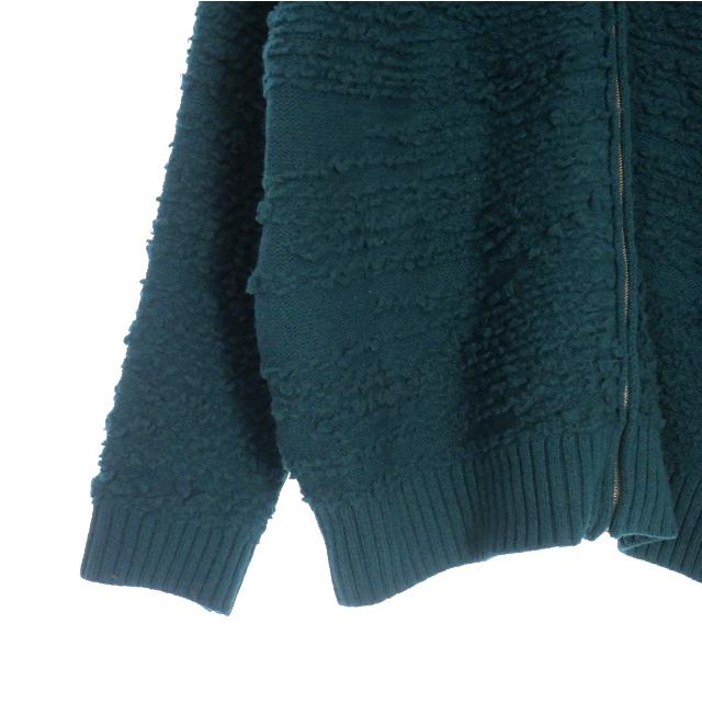 ヨーク YOKE 24AW FRONT ZIP CARDIGAN ニットブルゾン カーディガン