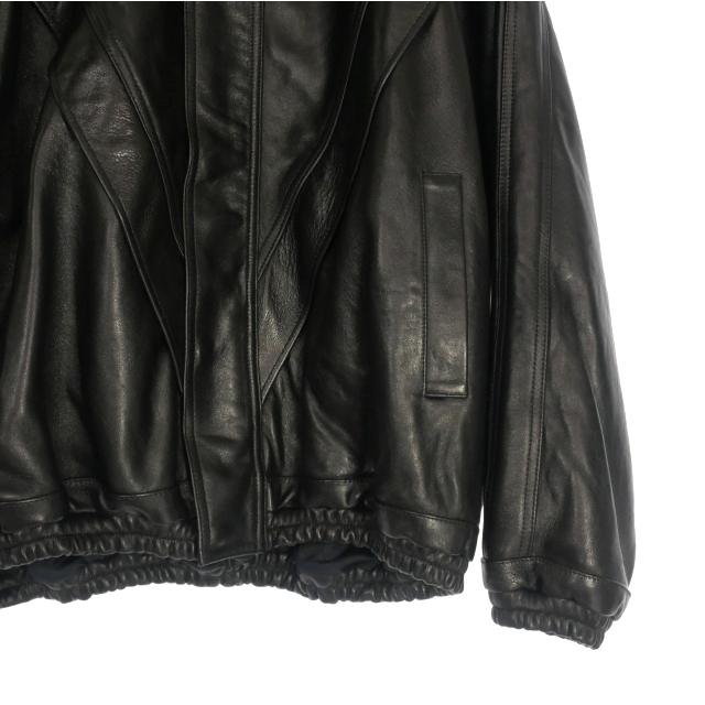 未使用品 ダブレット doublet 24AW LEATHER TRACK JACKET レザー