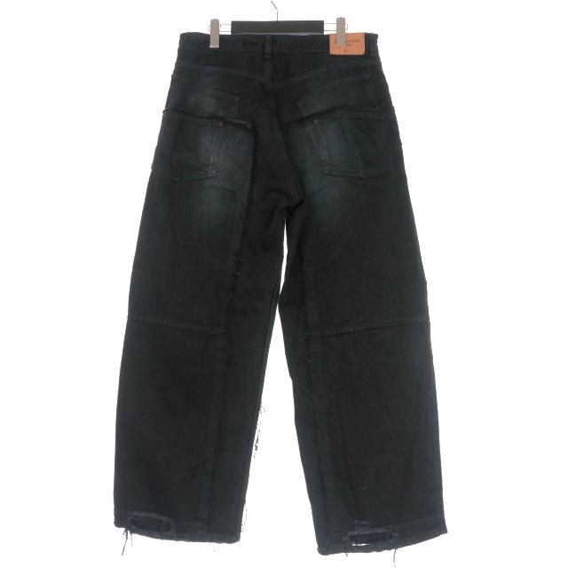 BALENCIAGA（バレンシアガ） ダブルニーワイドデニムパンツ バギー