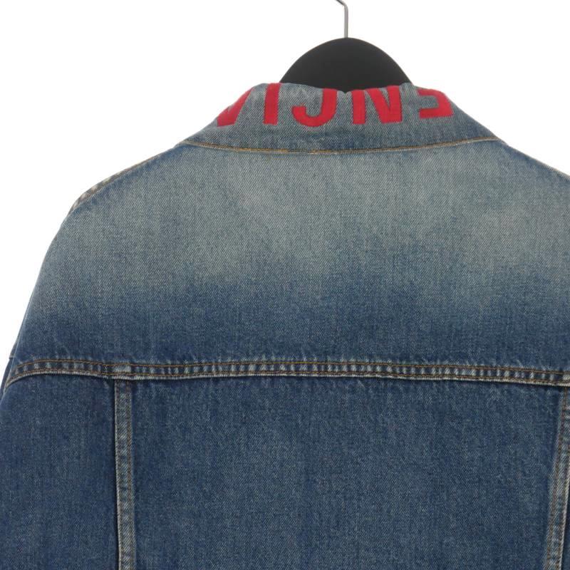 BALENCIAGA（バレンシアガ） BALENCIAGA 20SS ネックロゴ 刺繍 デニム