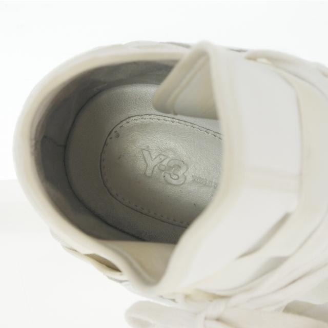 Y-3 ワイスリー QASA HIGH AQ5500 カーサハイカットスニーカーシューズ US8/26cm ホワイト ワイスリー Y-3 ヨウジヤマモト QASA HIGH ハイカットスニーカー 靴