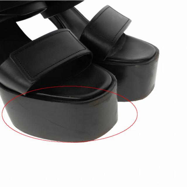 リックオウエンス Rick Owens プラットフォーム サンダル 厚底