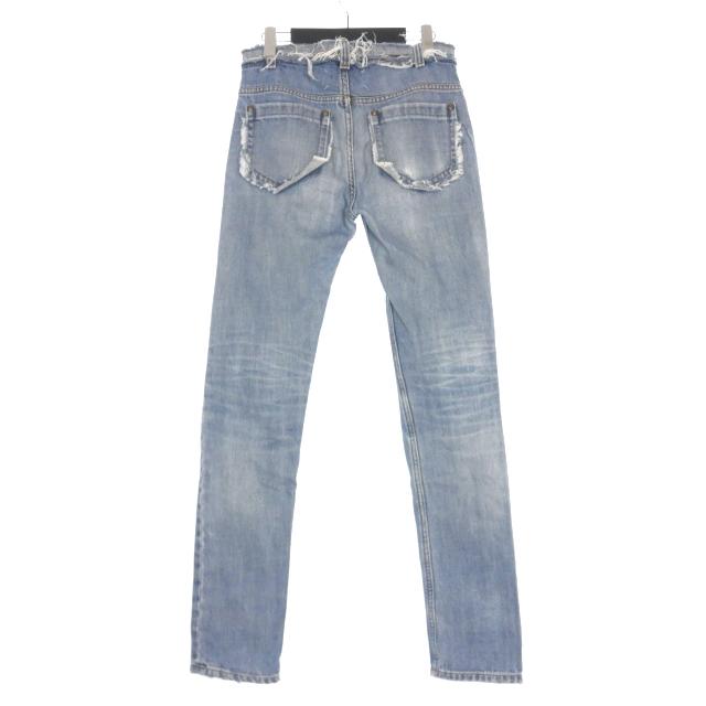 マルタンマルジェラ 10 Martin Margiela 14AW ダメージ加工 デニム 