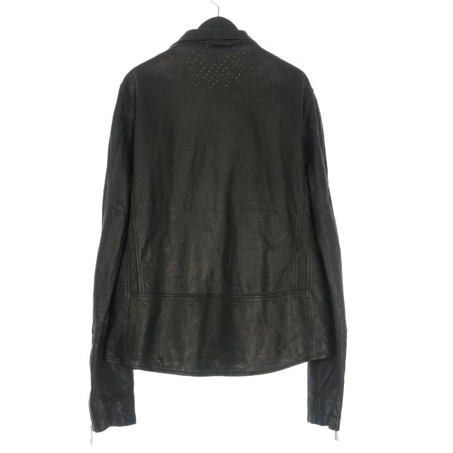 未使用品 ジョルジオブラット GIORGIO BRATO 24SS パンチングレザー