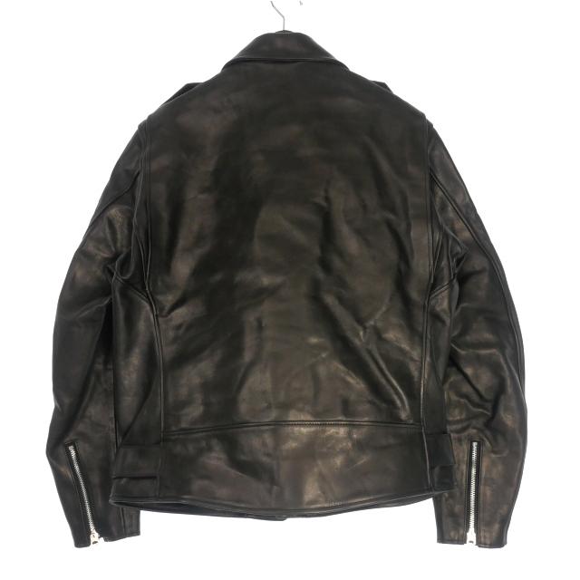 未使用品 マシス MASSES LEATHER JKT VINTAGE W ホースレザーダブル