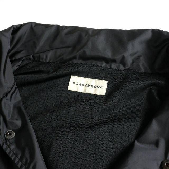 フォーサムワン FORSOMEONE イーグルプリント コーチジャケット