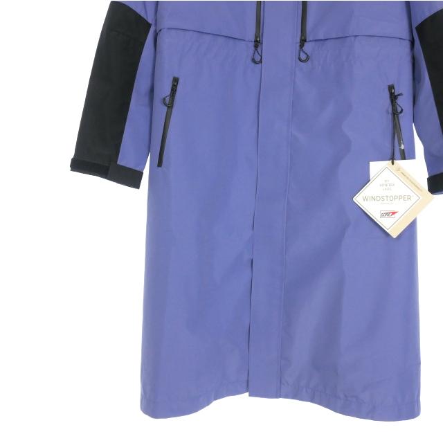 【中古】未使用品 マーモットキャピタル MARMOT CAPITAL 23AW ウインドストッパーロングジャケット コート M ブルー 未使用品 マーモットキャピタル MARMOT CAPITAL 23AW ウインド