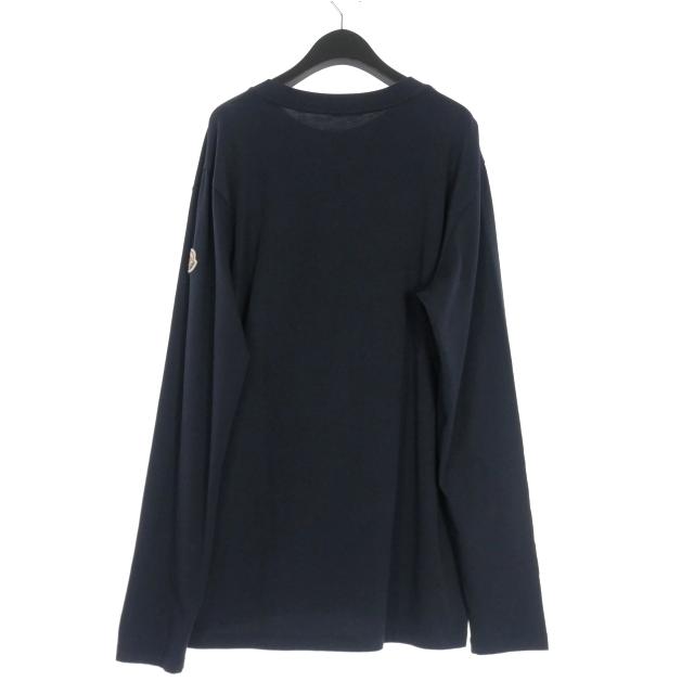 MONCLER（モンクレール） MONCLER LS TSHITS ロゴ刺繍 ロングスリーブT