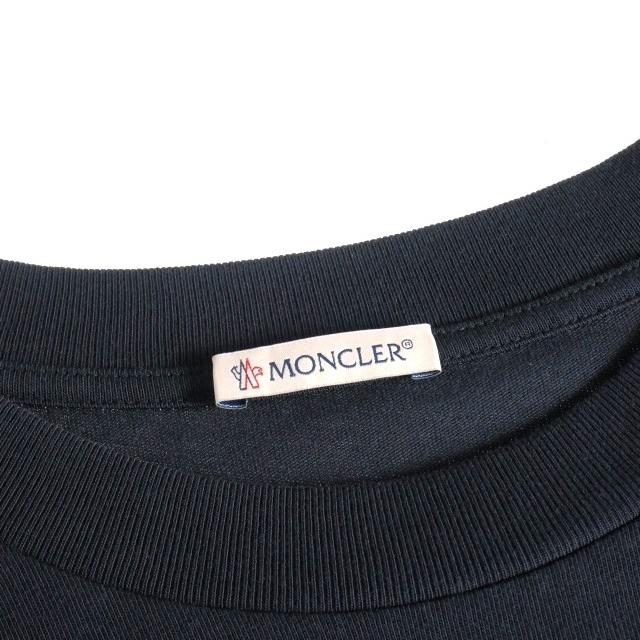 MONCLER（モンクレール） MONCLER LS TSHITS ロゴ刺繍 ロングスリーブT