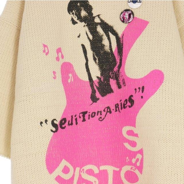 キディル KIDILL 25AW SEDITIONARIES PULLOVER KNIT プリント プル