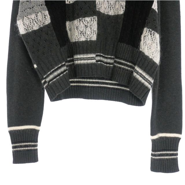 未使用品 アンリアレイジ ANREALAGE 25AW HARUKAHARU PATCHWORK CREW 