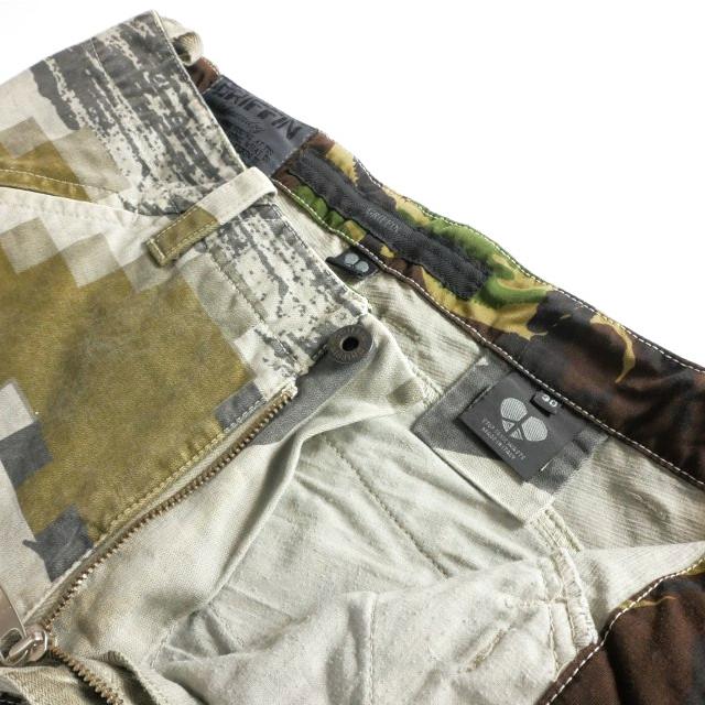 グリフィン GRIFFIN 00's SLASH CAMO ワークパンツ 30 迷彩 カモフラ
