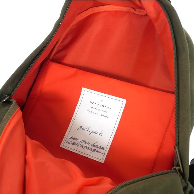 未使用品 レディメイド READYMADE 25AW BACK PACK バックパック ディ